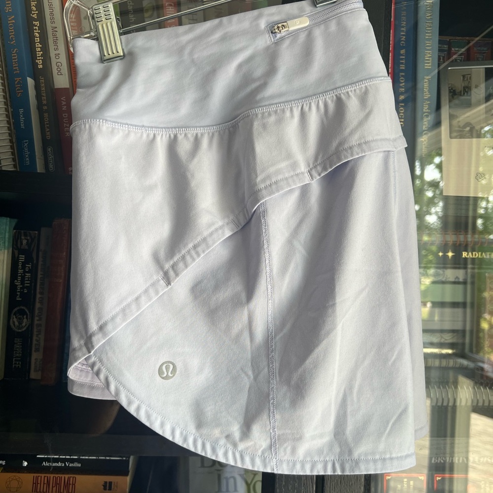 Lululemon speed up shorts light lilac